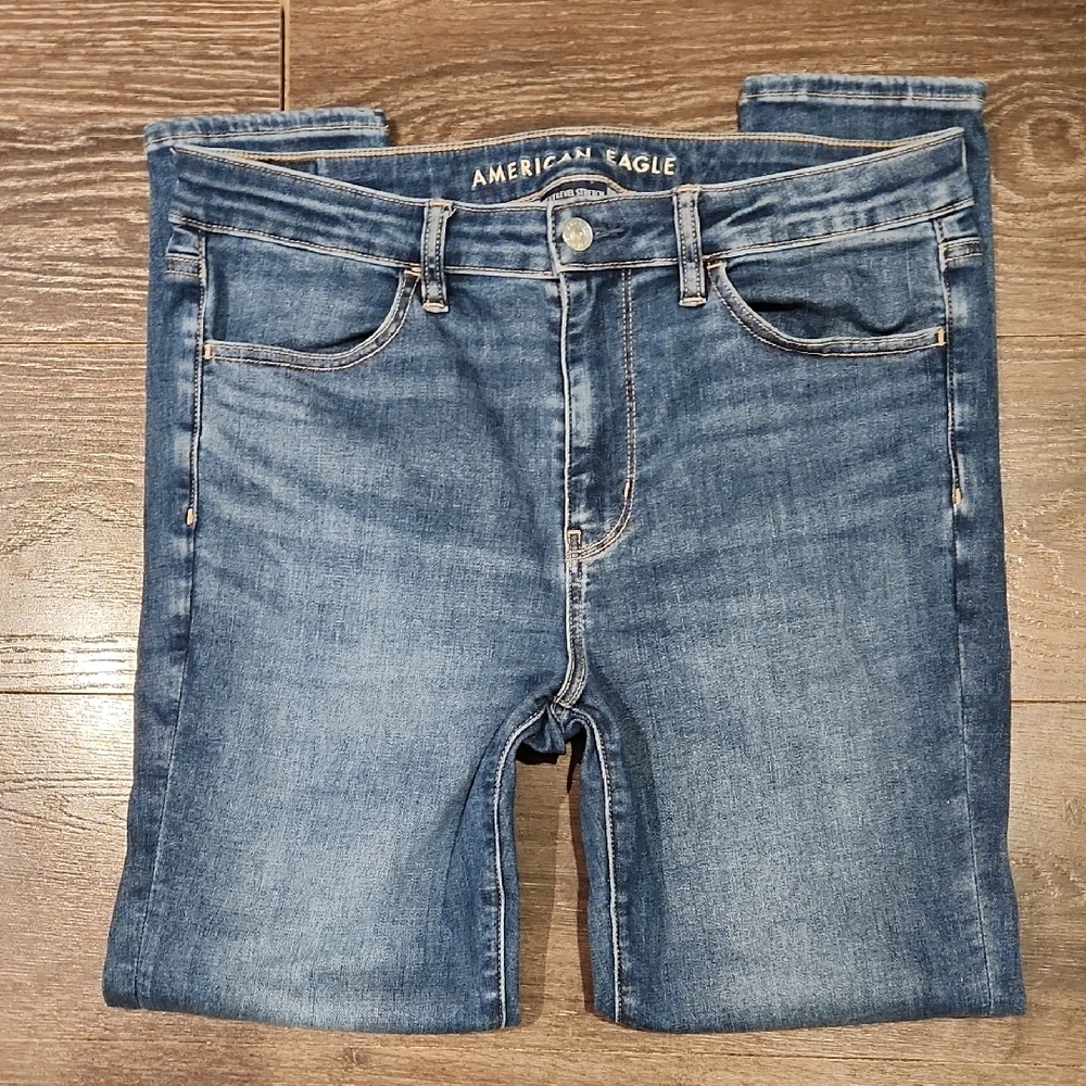 American Eagle Outfitters High Rise Women Jeans - Blue